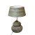 Lampa ceramiczna Rustykalna 50cm